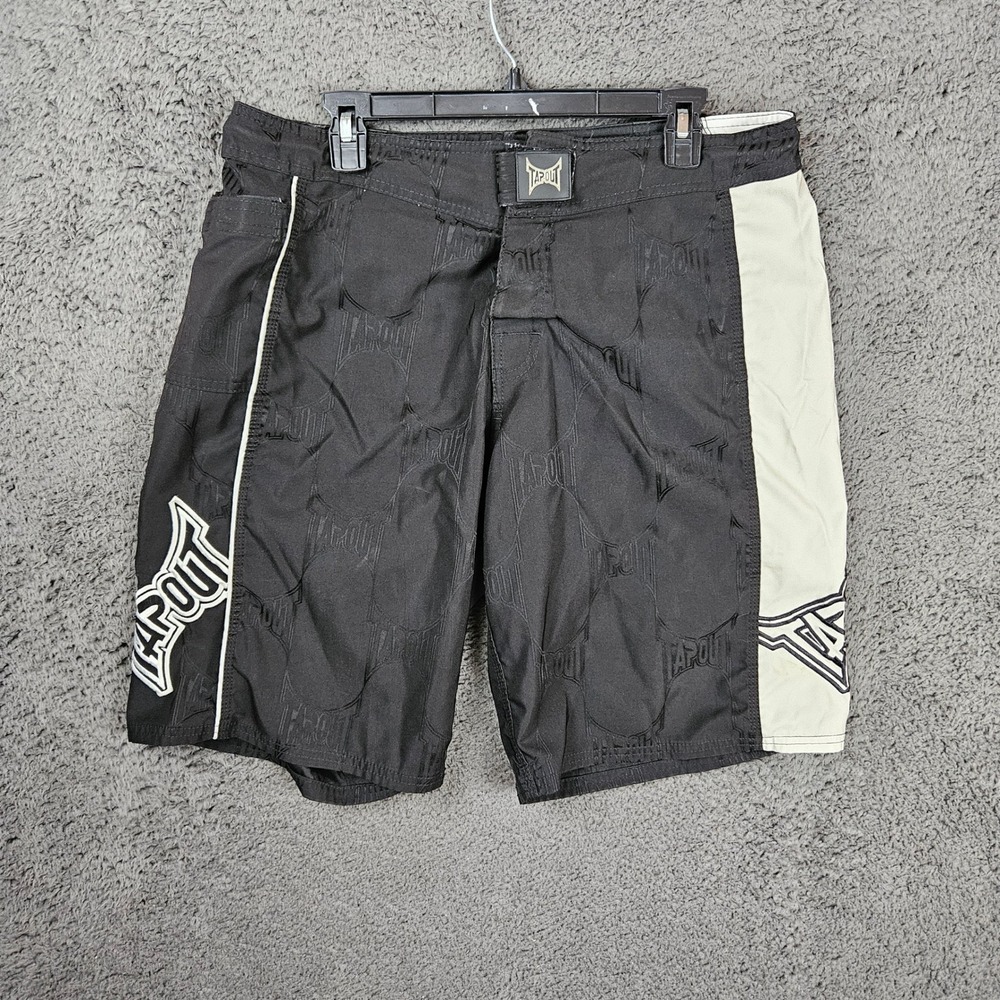 Tapout‎ Black Graphic MMA Board Shorts Men's Athletic Size 36